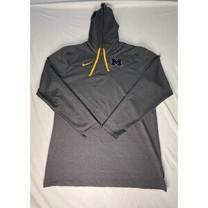 Men’s Nike DRI FIT Michigan Wolverine’s NCAA On Field Hoodie Large